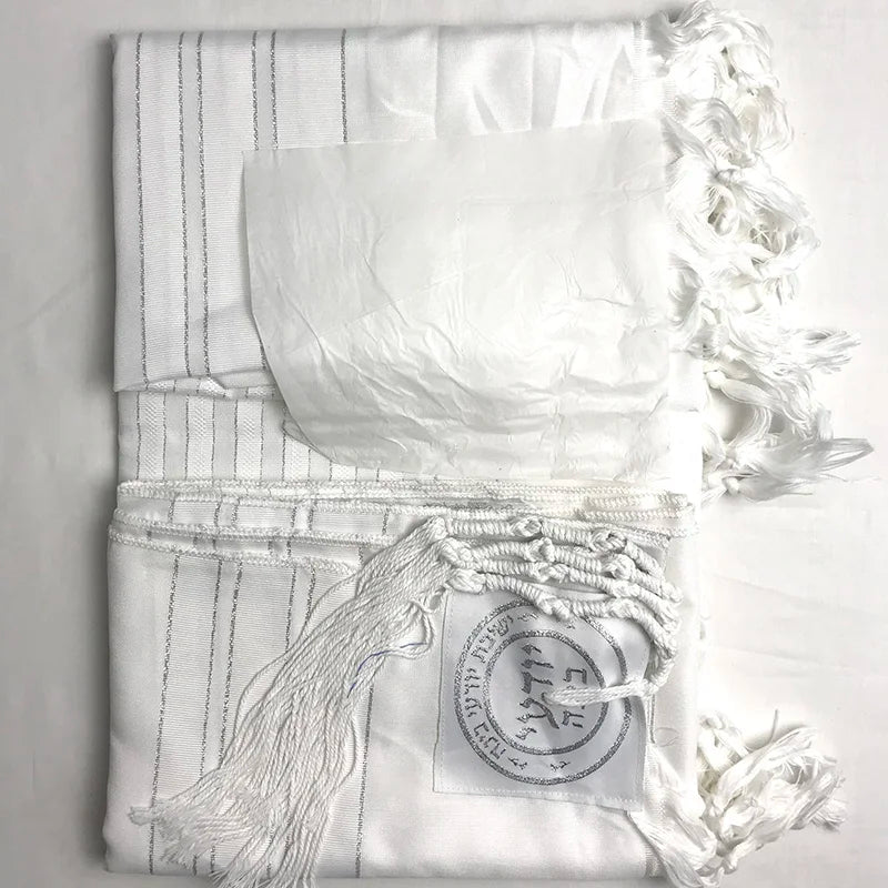 Tallit Argenté - 140x190cm