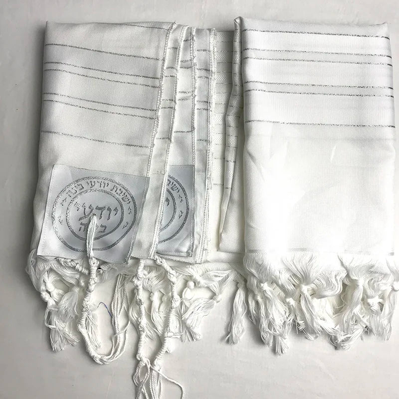 Tallit Argenté - 140x190cm
