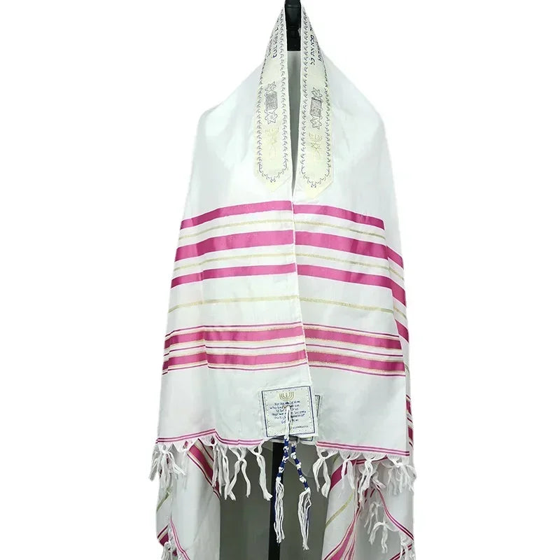 Tallit Polyester 110x180 cm