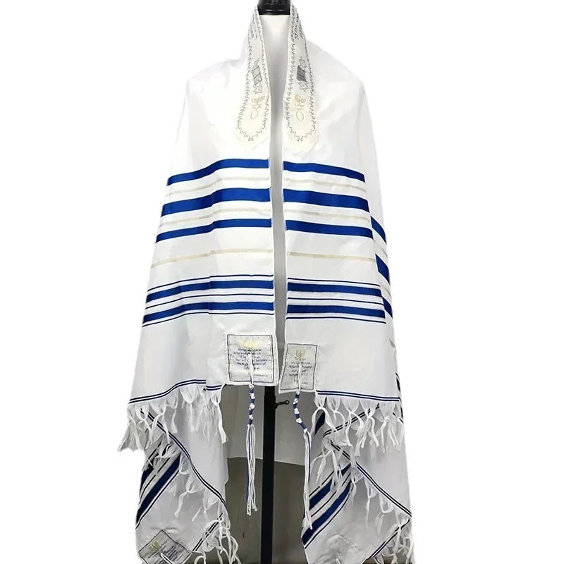 Tallit Polyester 110x180 cm