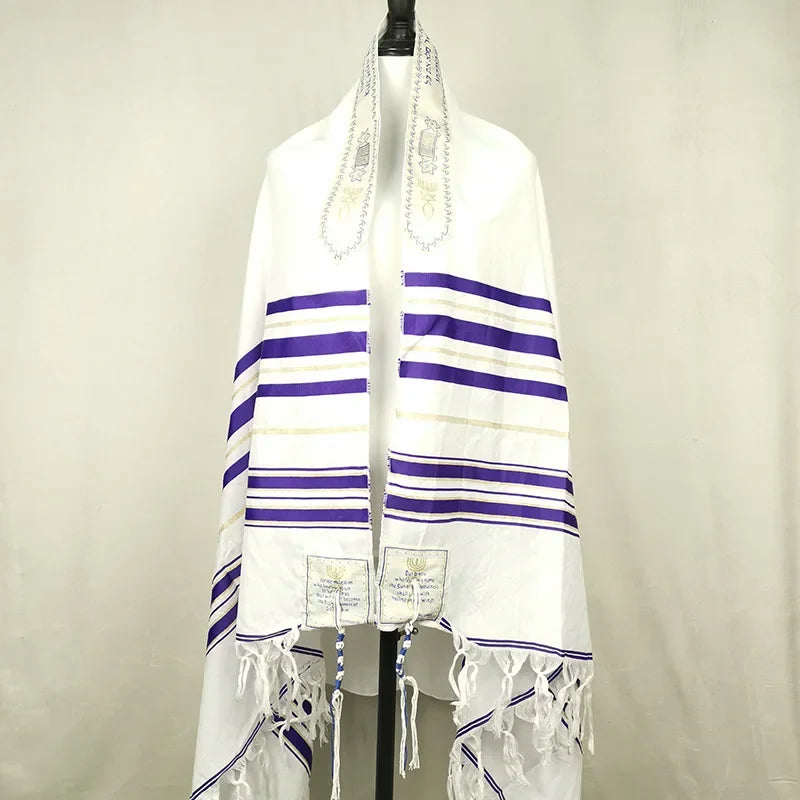 Big Size Jewish Prayer Shawl Scarf Women Men Christian Arab Muffler National Wind Scarf Shawl Scarf  50*180cm