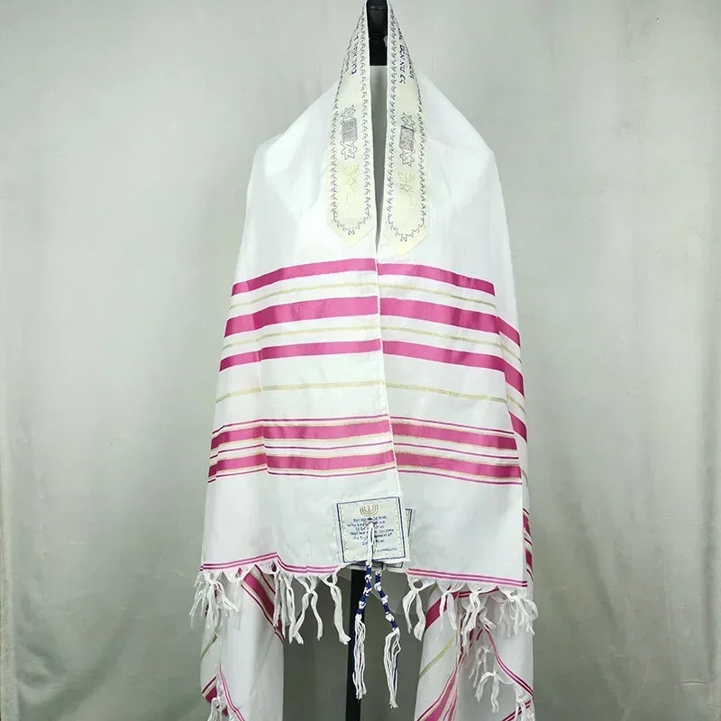 Tallit Polyester 110x180 cm