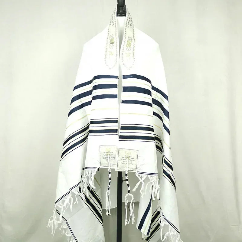 Tallit Polyester 110x180 cm